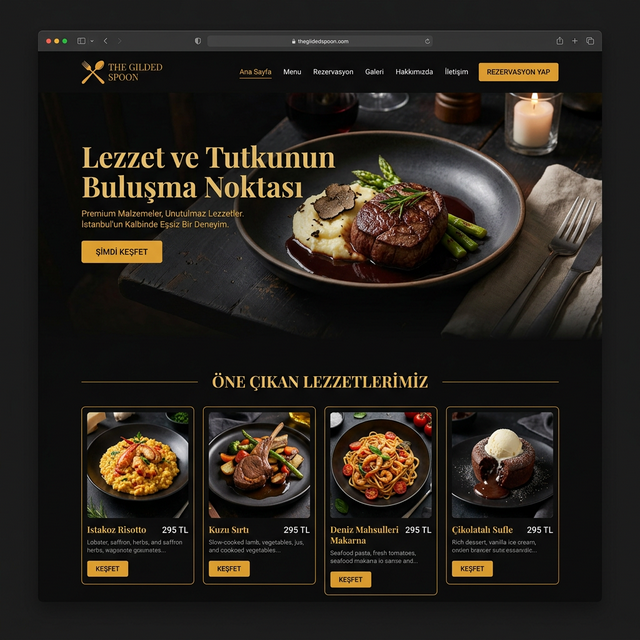 Restoran & Kafe Teması